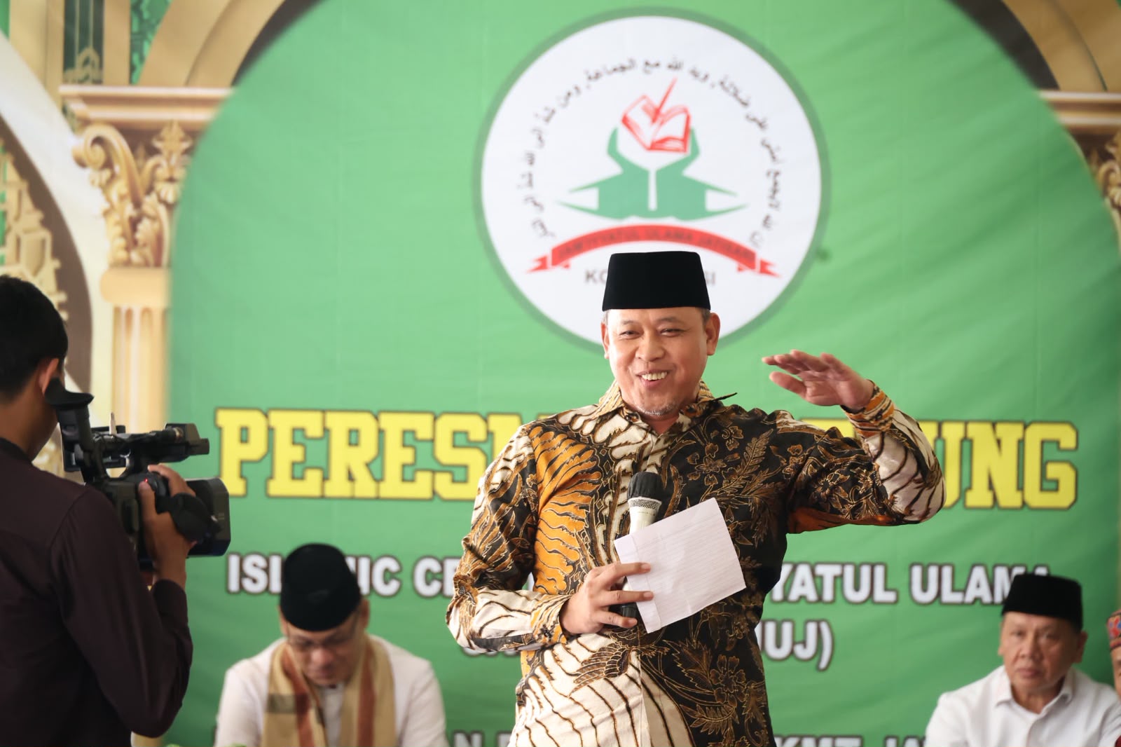 Tri Adhianto Resmikan Islamic Center Jamiyyatul Ulama Jatisari, Dukung Penguatan Pembinaan Umat di Bekasi